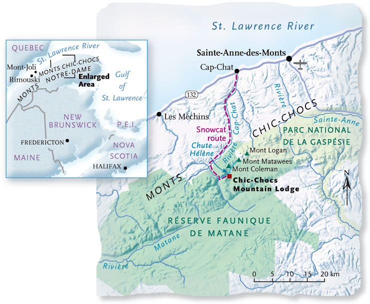 Chic-Chocs chic: Gaspé Peninsula  Canadian Geographic