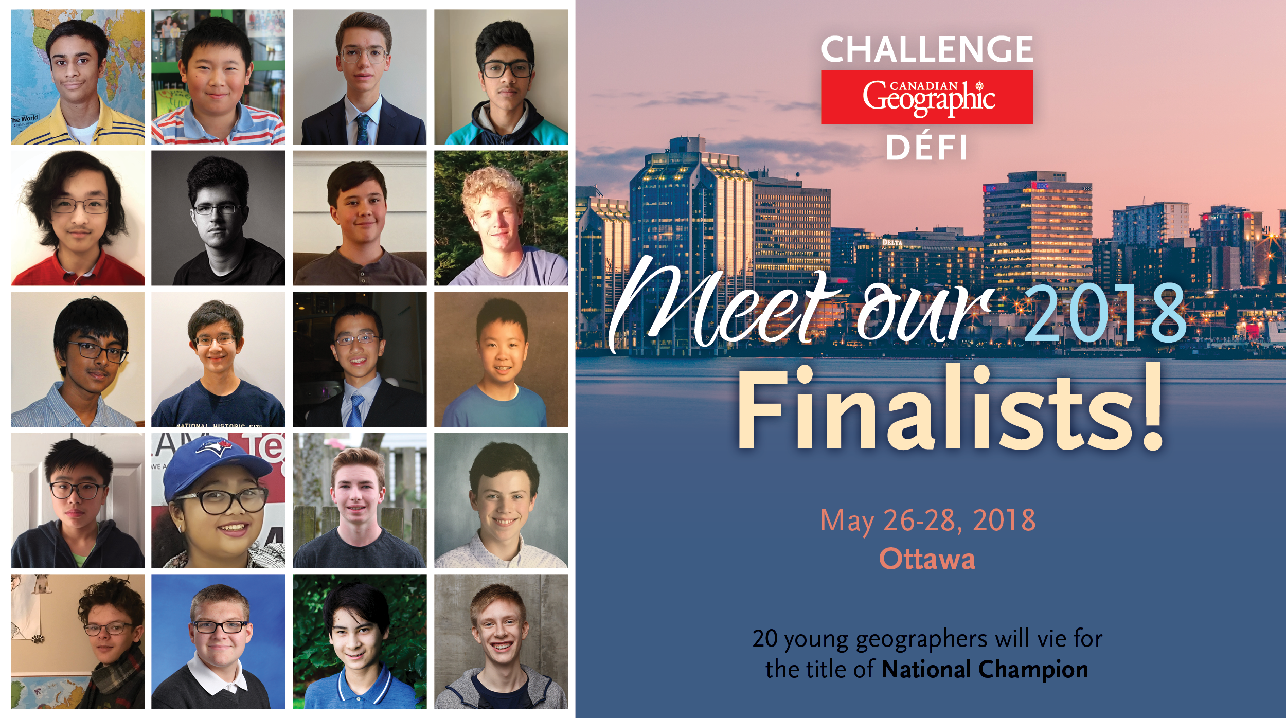 Meet the 2018 Can Geo Challenge National Finalists Canadian Geographic