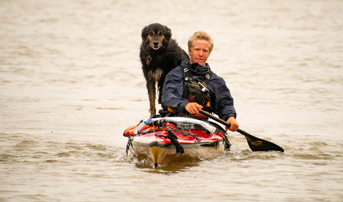 Commuting via canoe A Canmore teen’s twomonth trip to work Canadian