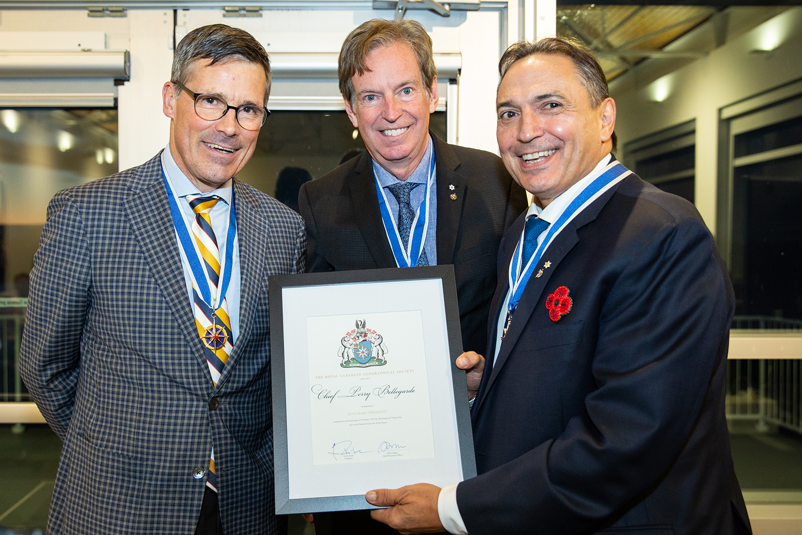 Chief Perry Bellegarde named Honorary President of the Royal Canadian Geographical Society - Vimarsana News
