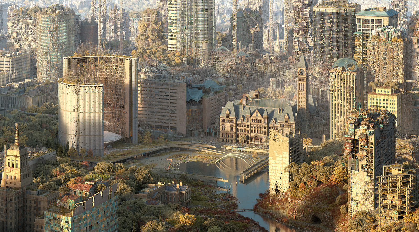 Artist reimagines Toronto by nature Geographic