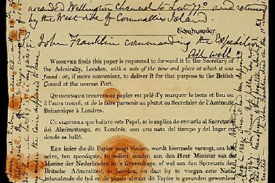 The Franklin Expedition | Canadian Geographic