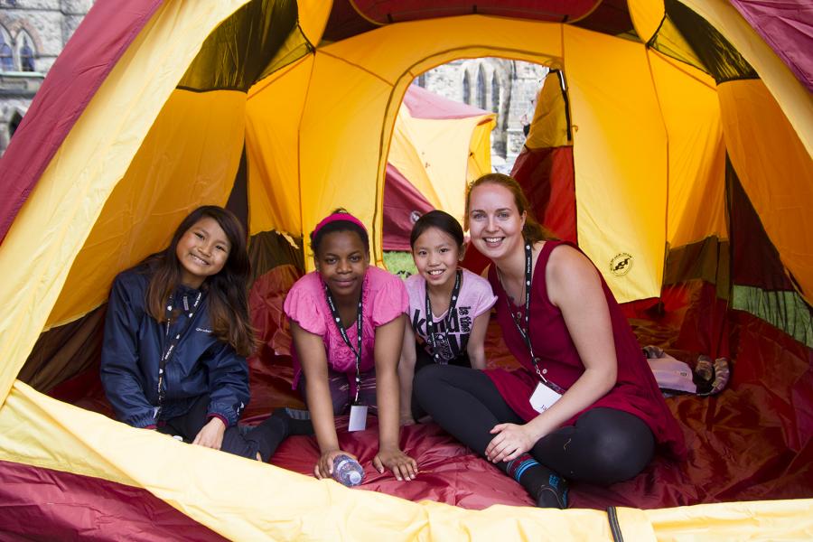 Photo: Alexandra Pope/Canadian Geographic Learn to Camp Parliament Hill