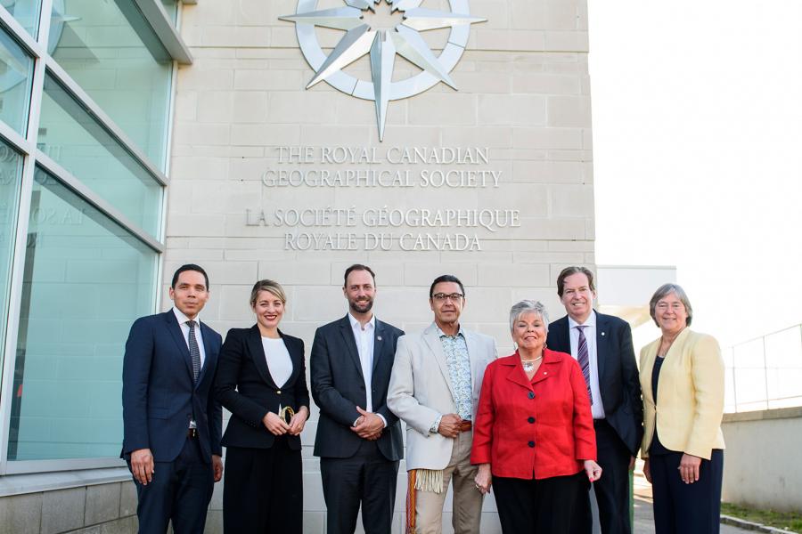 Photo: Matt Zambonin/Canadian Geographic Indigenous Peoples Atlas of Canada, RCGS, 50 Sussex Dr., Mélanie Joly, Minister of Canadian Heritage, Inuit, First Nations, Métis