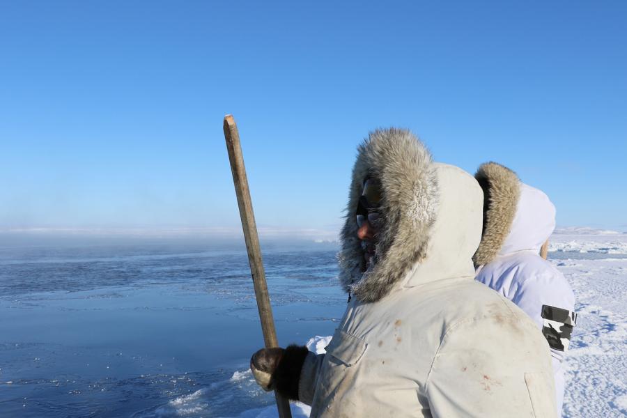 Photo : Joel Heath/Arctic Eider Society Arctic, sea ice, Hudson Bay, scientist, environment, climate change