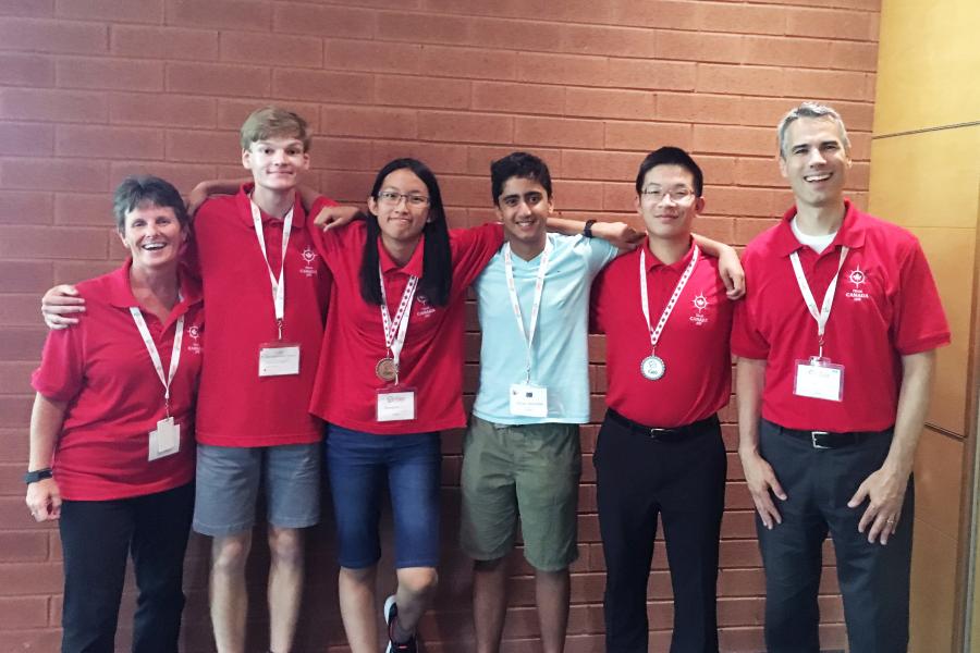 Photo: Sara Black/Canadian Geographic Team Canada International Geography Olympiad 2018