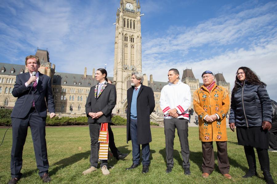 Photo: Ben Powless/Canadian Geographic Indigenous Peoples Atlas of Canada, teacher's guide and Giant Floor Map launch