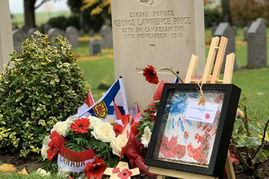 Photo: Stephen Smith St. Symphorien Cemetery, east of Mons, was established by the German Army in 1914 after the opening salvoes of the First World War. Private John Parr, the first British soldier to be killed on the Western Front, is buried here. So too is Private George Price, from Falmouth, Nova Scotia, who’s recognized as the last soldier of the British Empire to die in the First World War — at 10:58 on the morning of November 11, 1918. St. Symphorien contains the graves of 284 German soldiers along with 227 British, and t