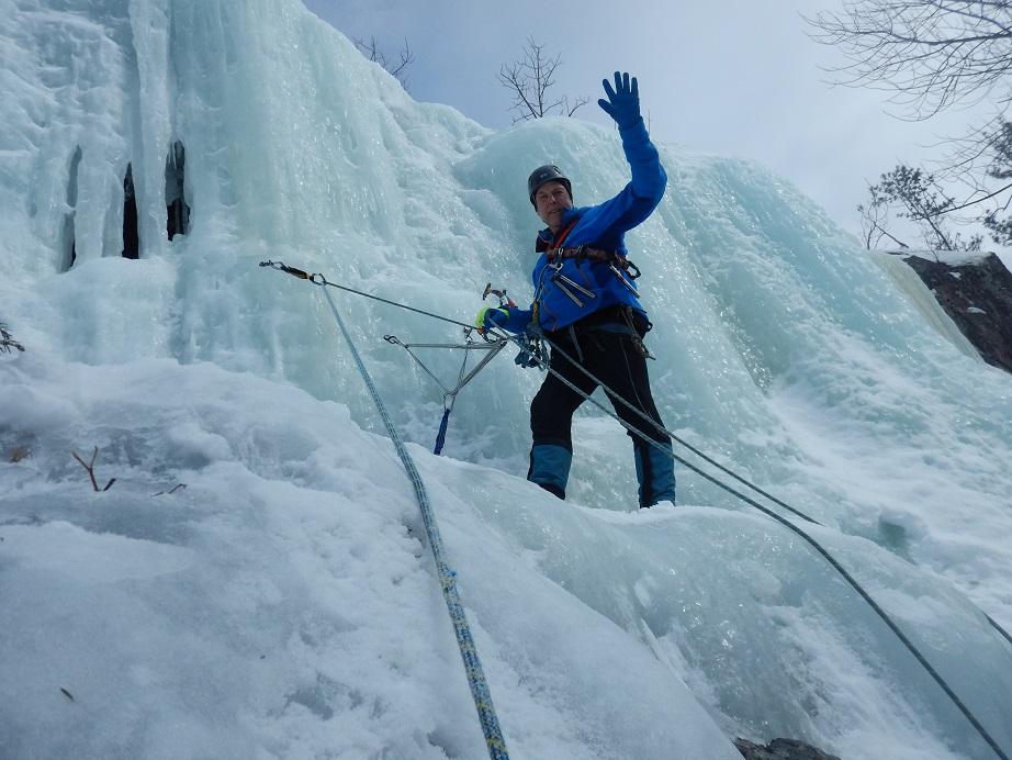 The man who brought ice climbing to northern Ontario Canadian Geographic