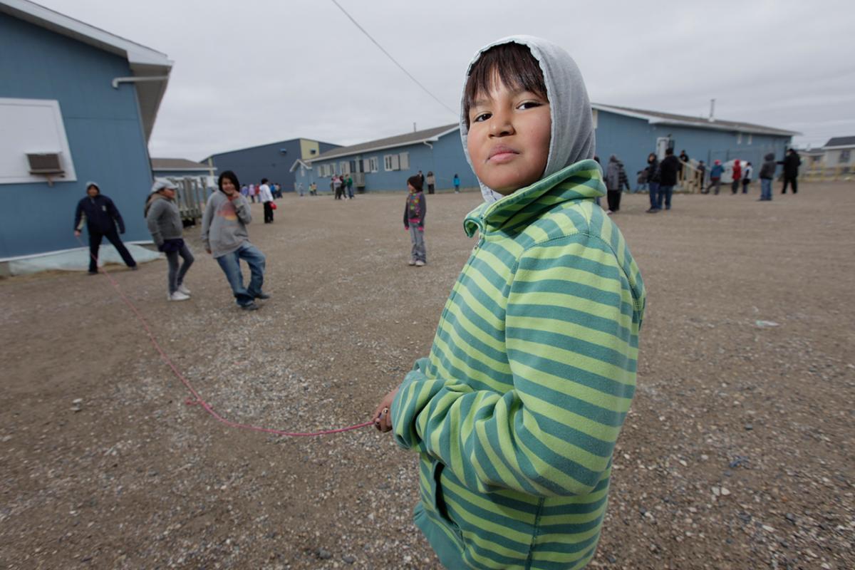 The people of Attawapiskat live 500 kilometres north of Timmins, even farther north than their Mushkego Cree kinfolk in Moose Factory. (Photo: Liam Sharp) The people of Attawapiskat live 500 kilometres north of Timmins, even farther north than their Mushkego Cree kinfolk in Moose Factory. (Photo: Liam Sharp)