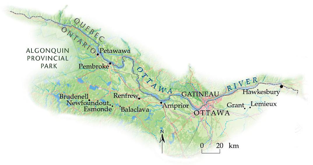 Ottawa Valley Ghost Towns Standing Legacy Canadian Geographic