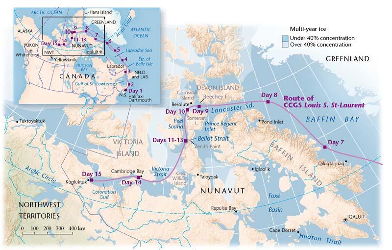 Policing The Northwest Passage Canadian Geographic