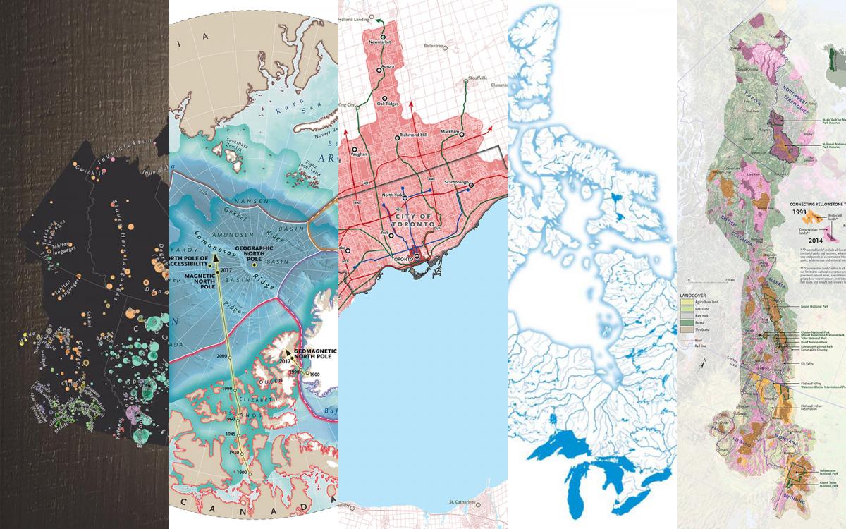 The best maps Canadian Geographic published in 2017 Canadian Geographic