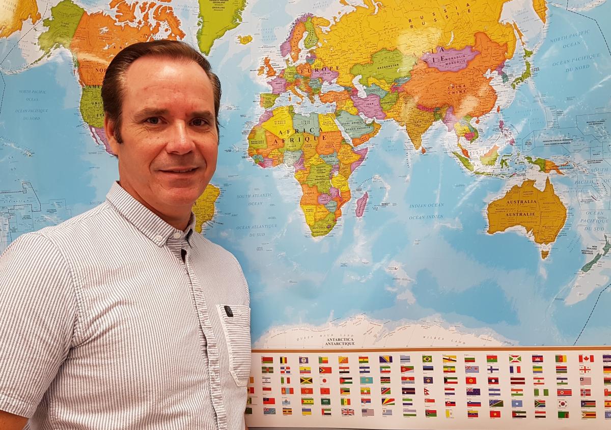 Geography teacher of the month Steve Wohlmuth Canadian Geographic