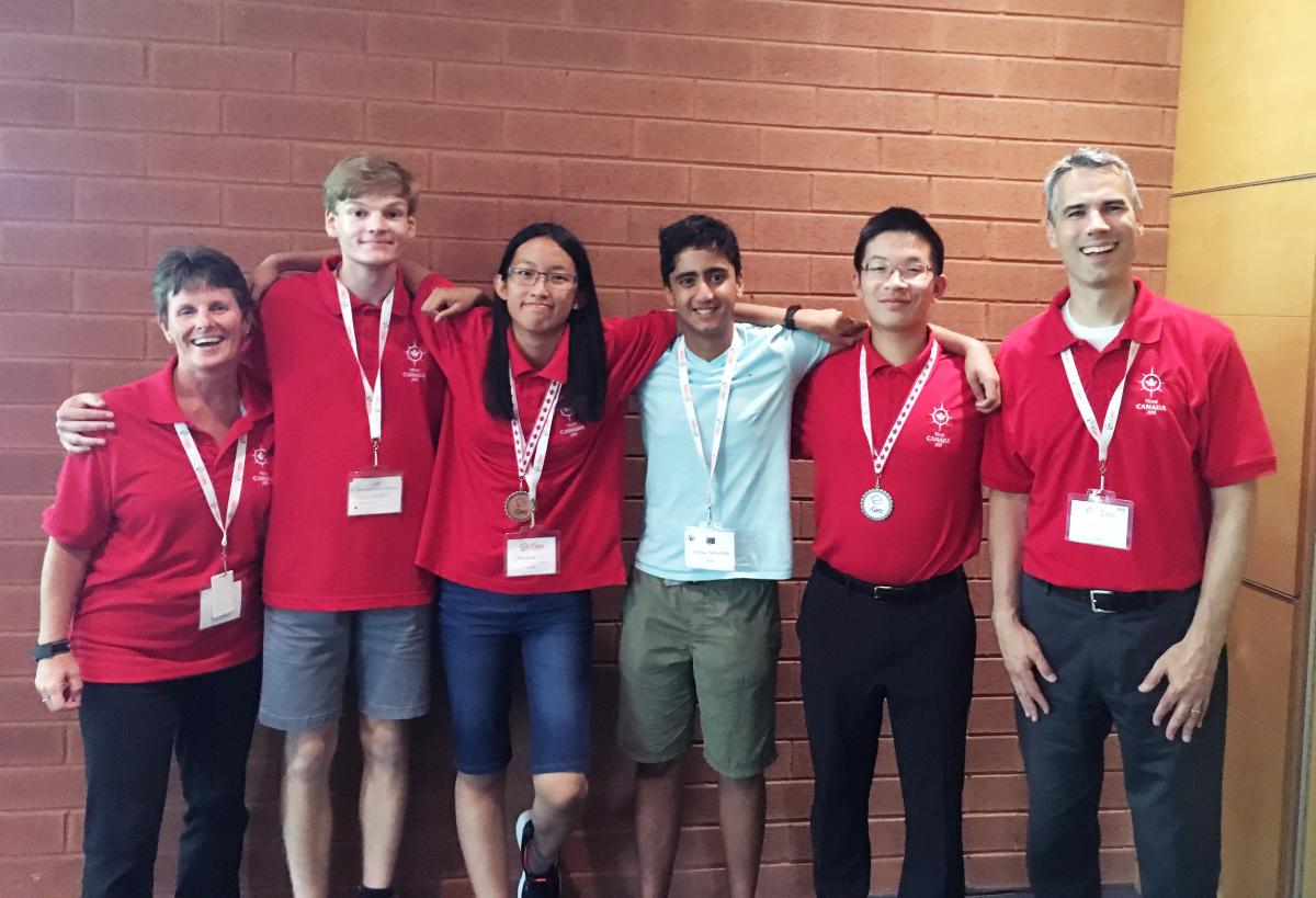 Young Canadian geographers win five medals at International Geography