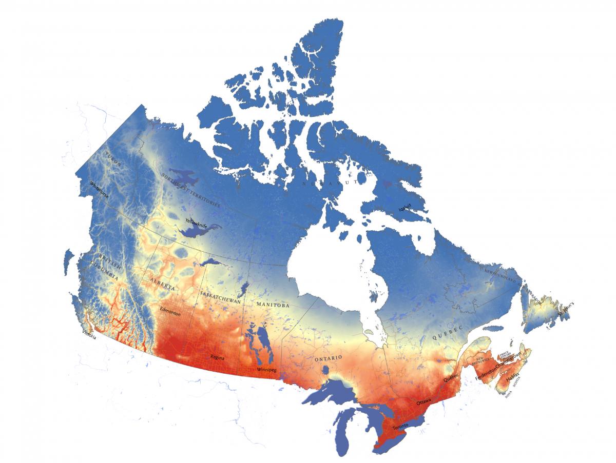 Future Map Of Canada Mapping Canada's climate future | Canadian Geographic