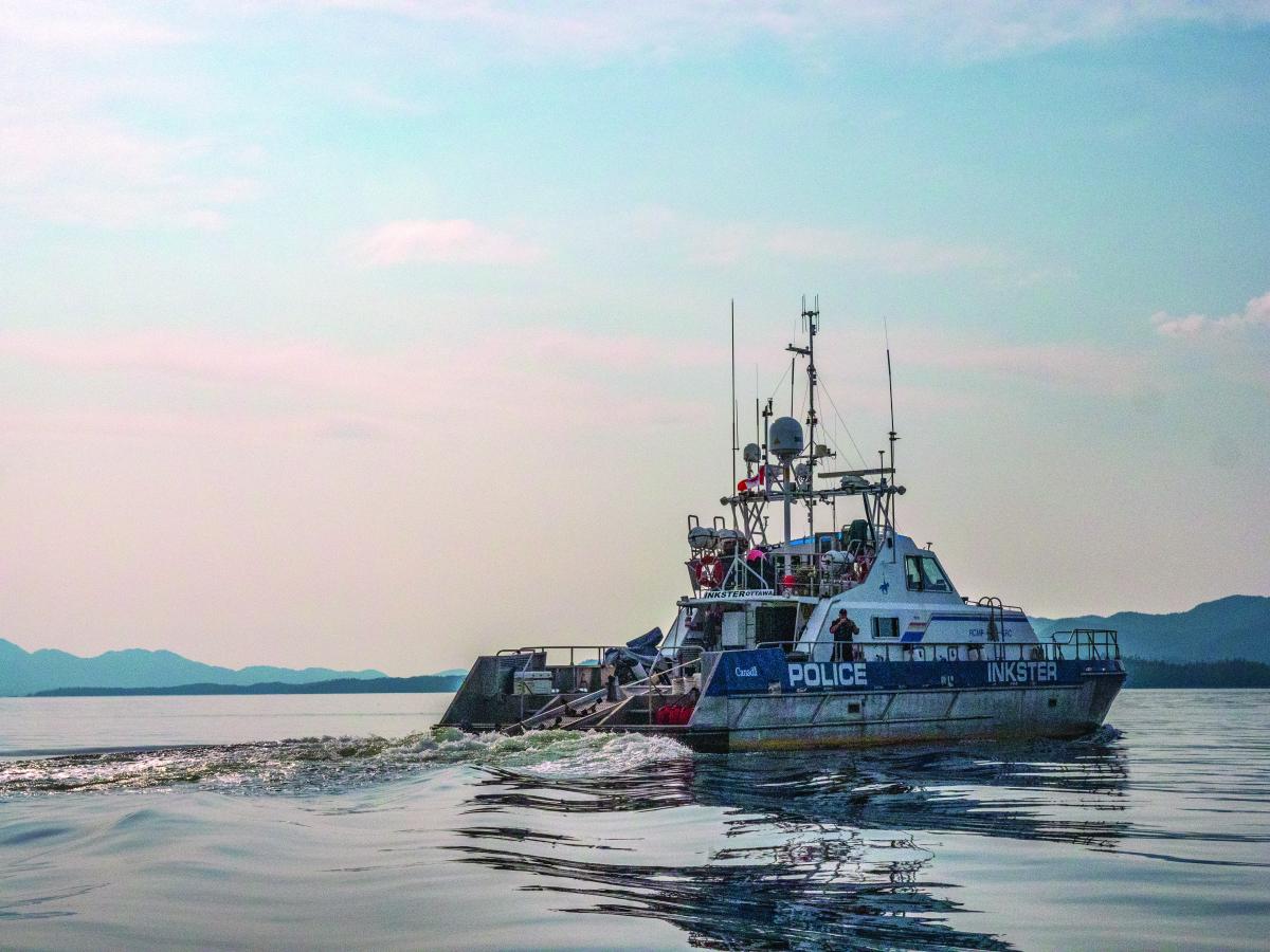 How the RCMP uphold the law on the sea Canadian Geographic